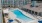 Shimmering resort-style pool