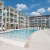 Shimmering resort-style pool