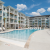 Shimmering resort-style pool