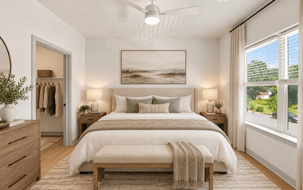 Primary Bedroom with King Bed