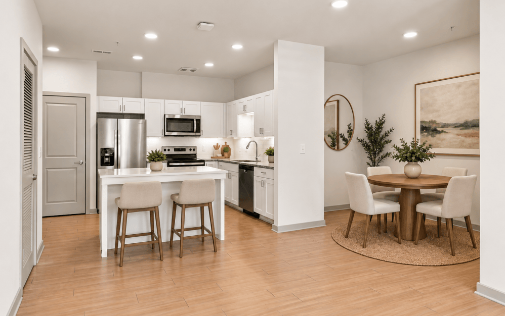 Large Kitchen with Dining Room